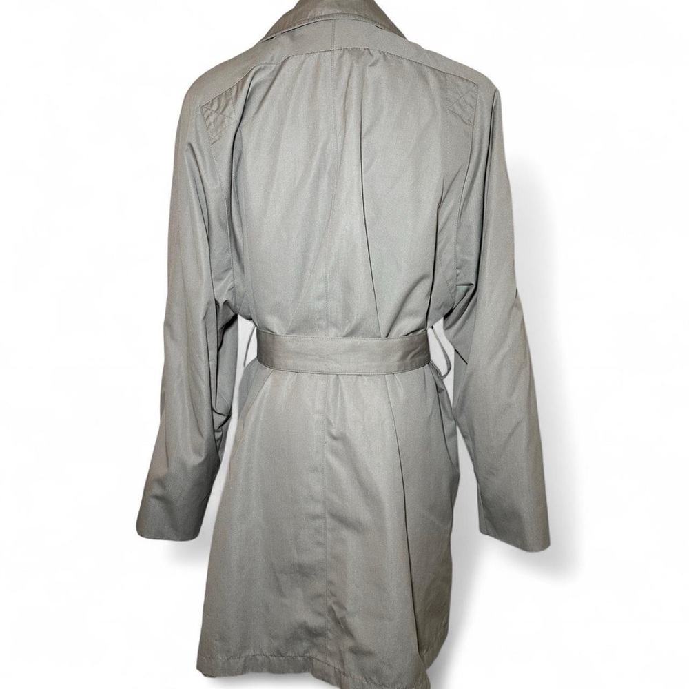 London Fog Classic Tan Trench Coat - Picture 6 of 8